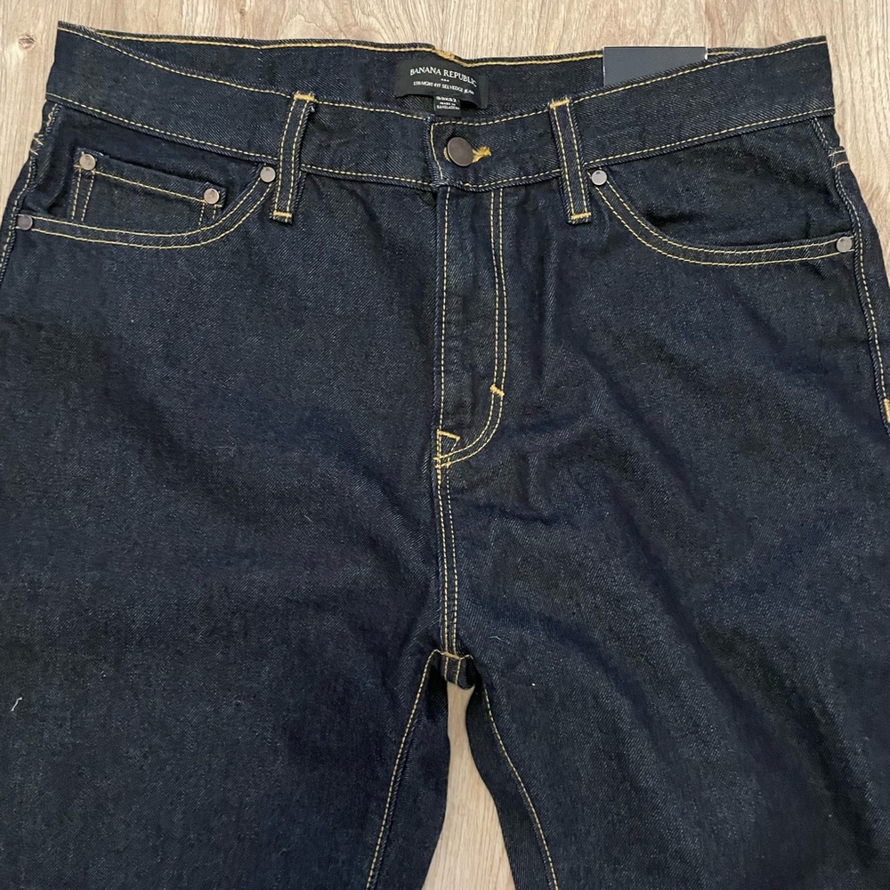 Banana Republic Selvedge Denim Jeans NWT